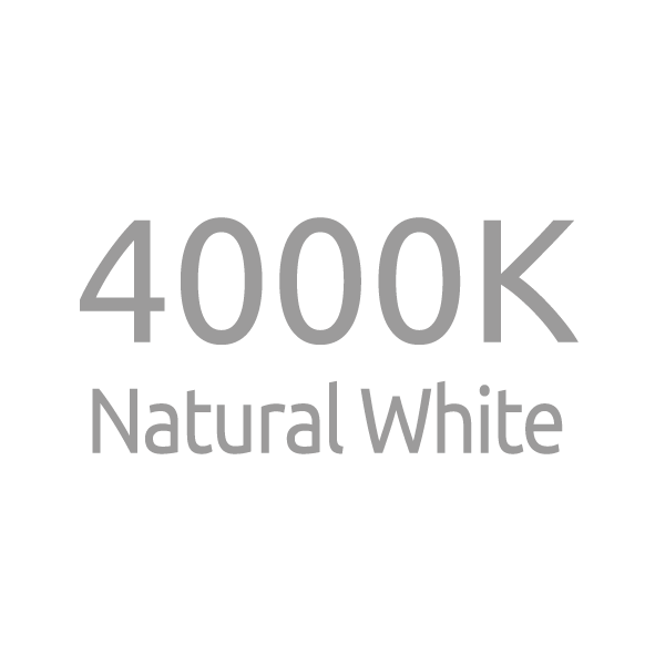 4000K Natural White LED Colour Temperature