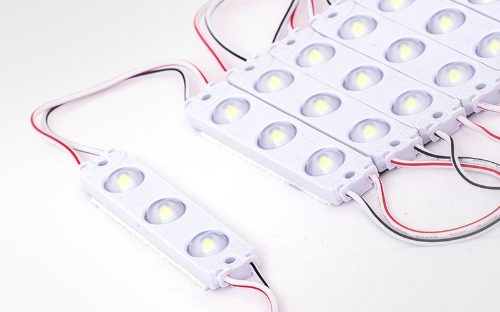 Double LED Modules on a string of 20 modules used for internally illuminated signs