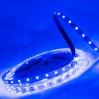 24W Blue LED Reel IP20 12V Preview 5 Metres for Decorative Signage Lighting Applications