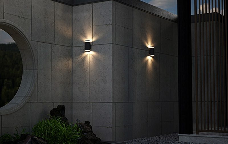 Outdoor Up and Down Wall Lights