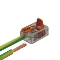 WAGO 2-WAY LEVER CONNECTOR 221 SERIES 32A - WIRED