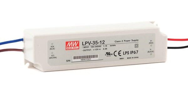 Mean Well LPV-35-12 LED Power Supply