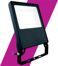 LED Floodlights for commercial lighting applications. 30W, 50W and 100W range ideal for hospitality lighting