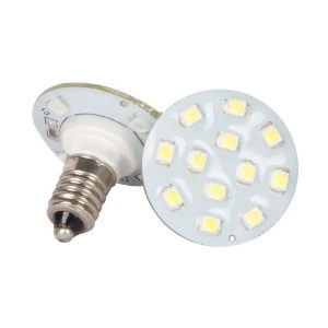 E10 LED Bulb - 1W, 24V, 16 LEDs for E10 Fairground Cabachon Lights